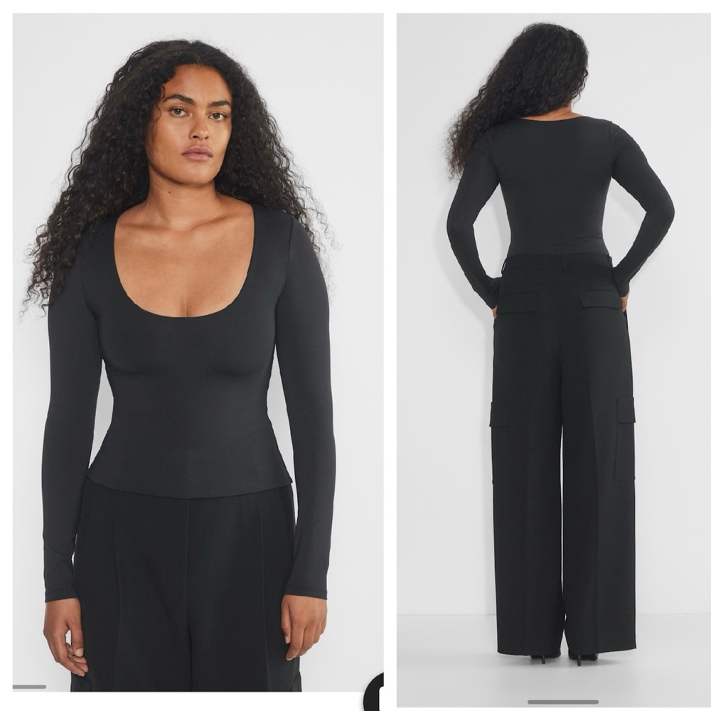 Aritzia Contour Scoopneck Longsleeve NWT